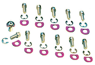 Stage 8 8916A Locking Header Bolts 3/8-16 in - 1.000 Long - Hex Head - Set of 12
