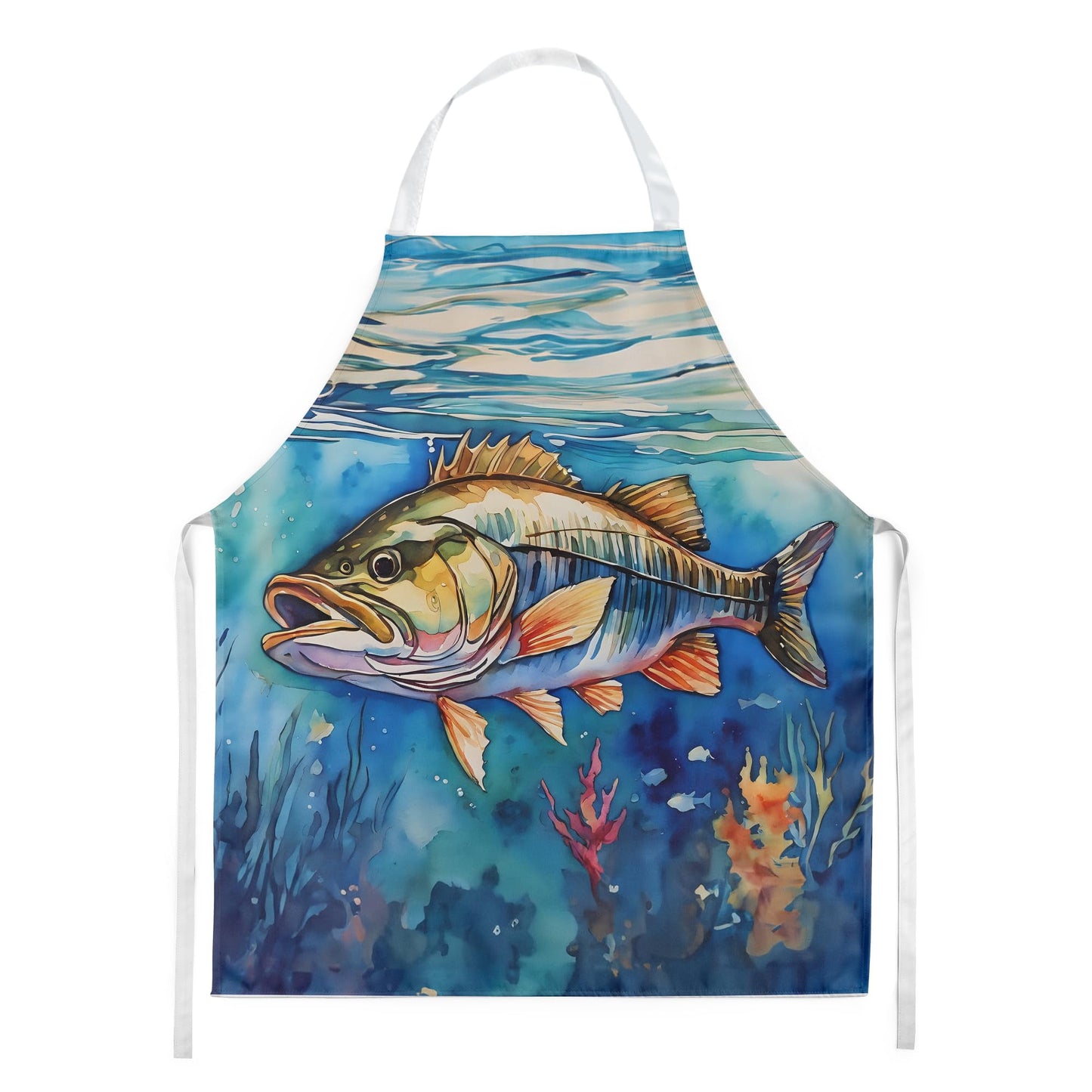 Striped Bass Apron 27 in x 30 in