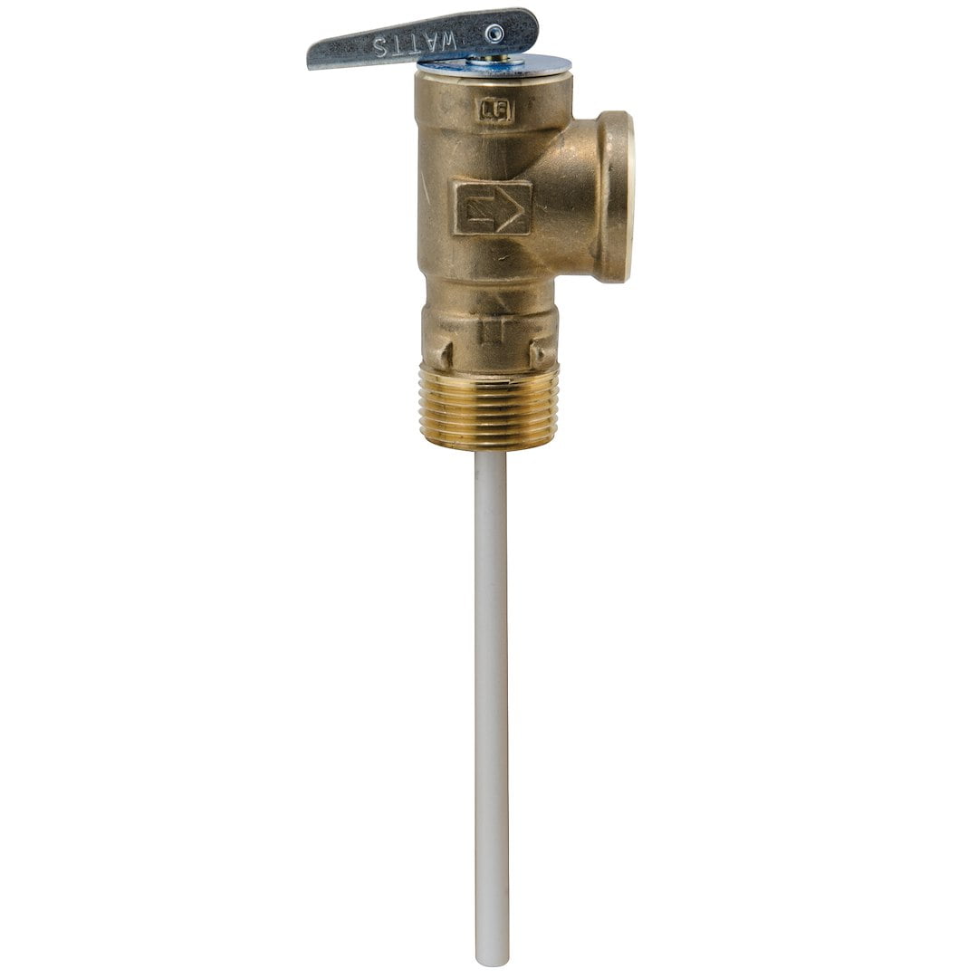 Suburban 161230, VÃ¡lvula de Alivio de PresiÃ³n de 3/4" de LatÃ³n Plateado