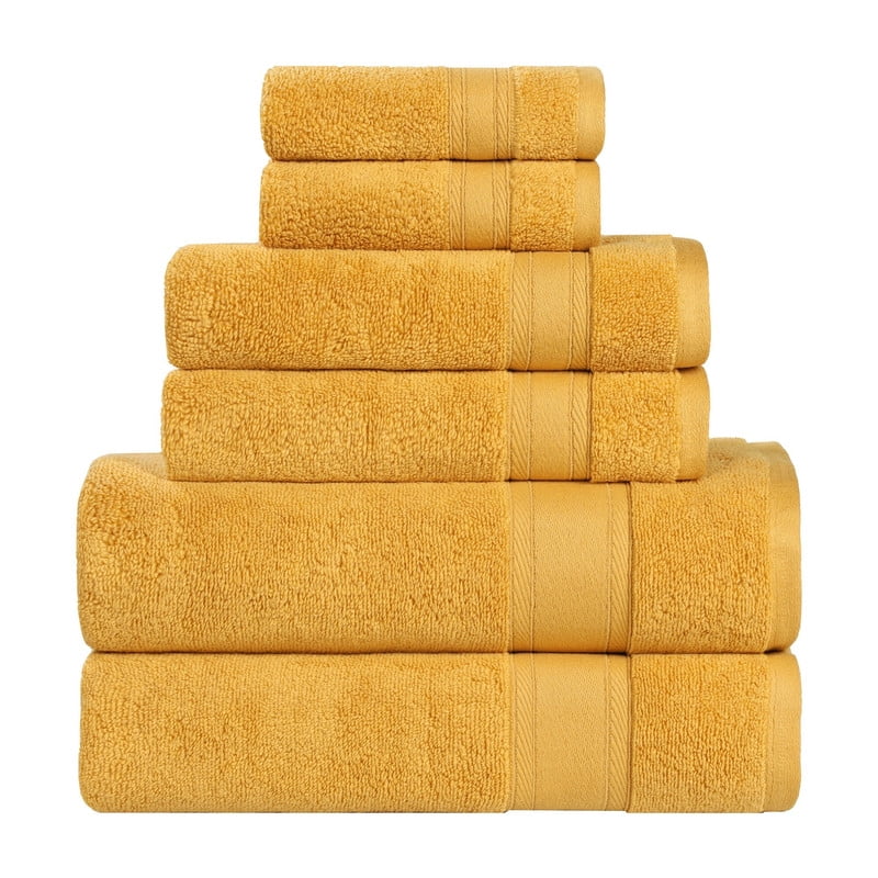 Superior Belmont 2 Piece Zero Twist Bath Sheets, Ultra Soft Cotton Towels, Green