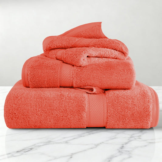 Superior 800 GSM Egyptian Cotton 6-Piece Towel Set, Soft Ultra Absorbent Towels, Gold