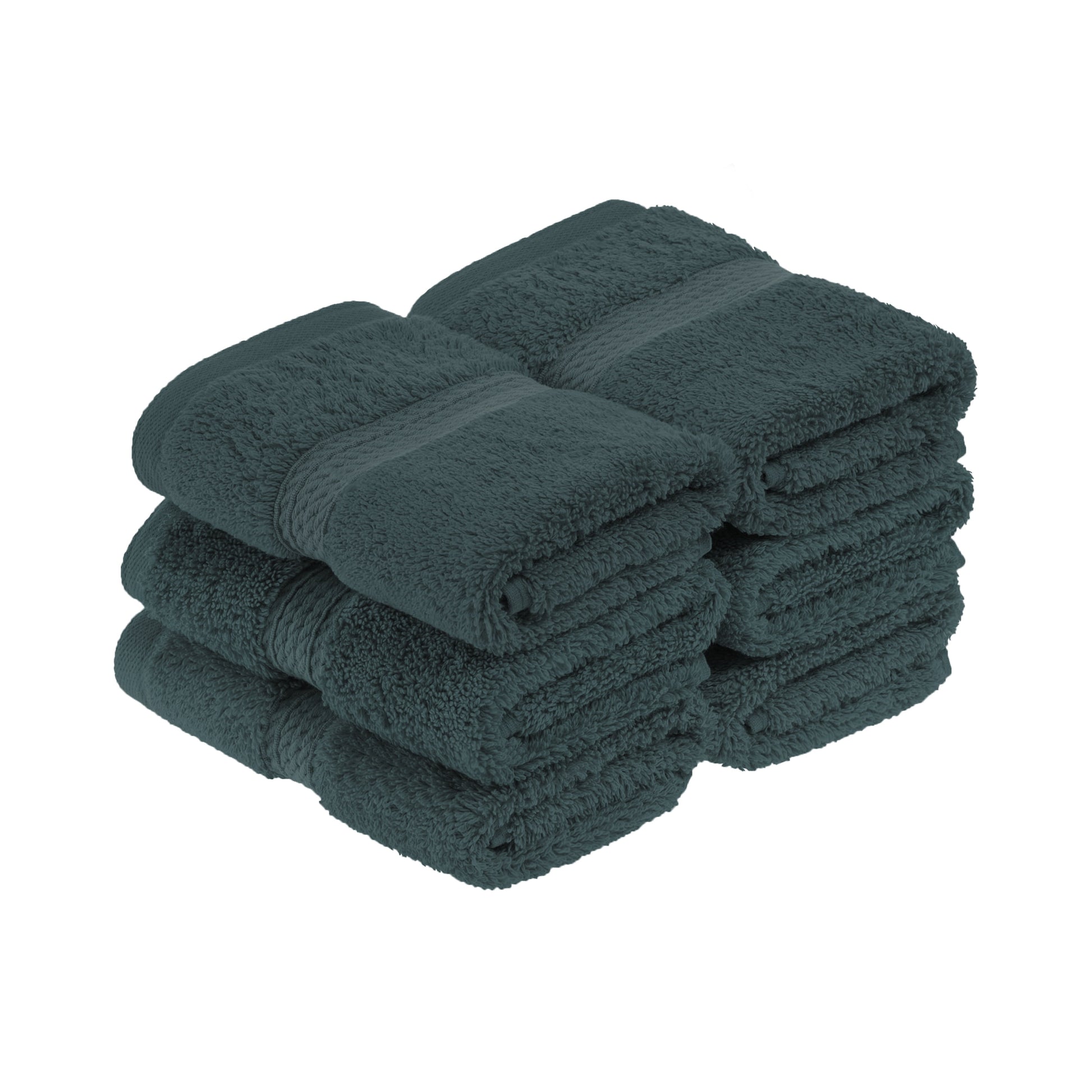 Superior 800 GSM Egyptian Cotton 10-Piece Towel Set, Soft Ultra Absorbent Towels, Light Blue