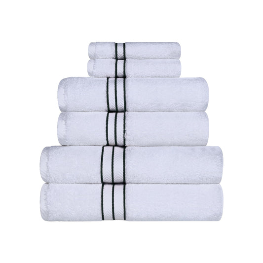 Superior Turkish Cotton Ultra-Plush 6-Piece Teal Towel Set