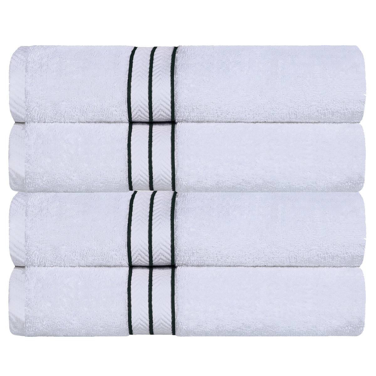 Superior Turkish Cotton Ultra-Plush Bath Towel Set of 4, Teal