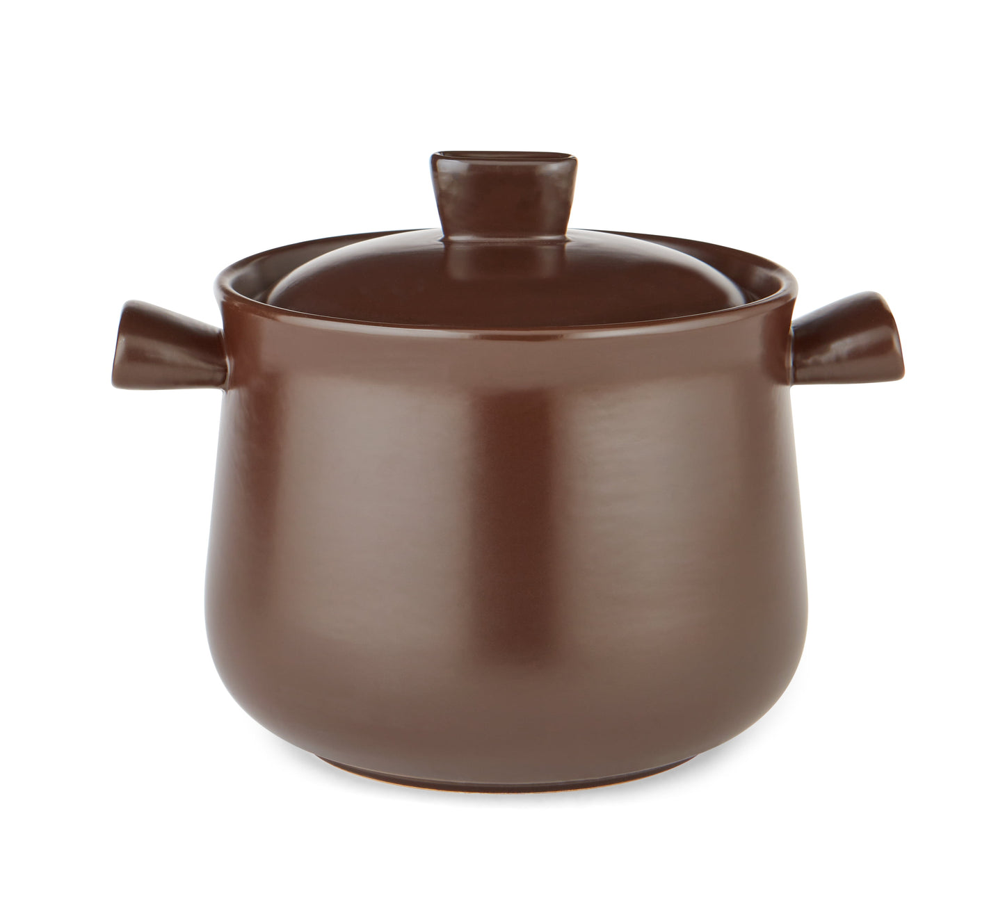 Supor 4.8QT Deep Round Stew Pot with Lid, Pottery Healthy Cooking Pot, Even Heat & Moisture Lock Design