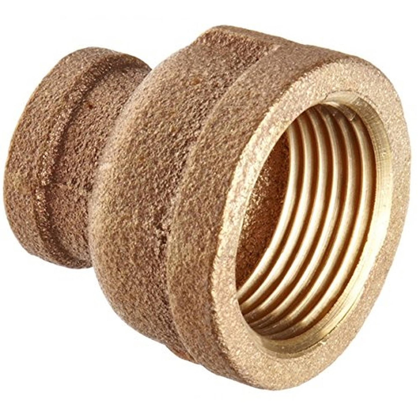 Supply Giant BRRC2001-NL 2" x 3/4" Brass Reducing Coupling, Lead Free