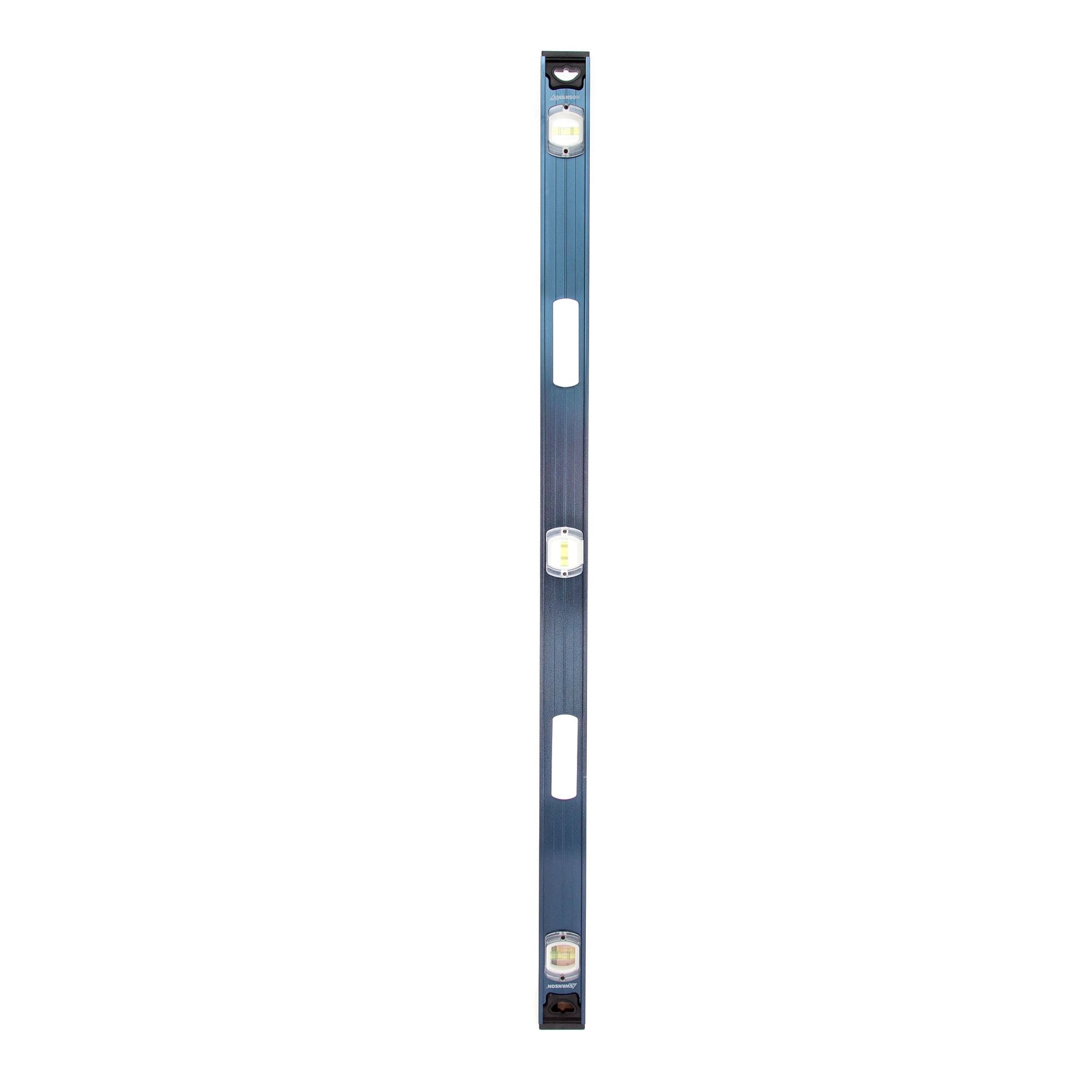 Swanson Tool Co 48-inch Aluminum I-Beam Level, Heavy Duty Series Model IBL480