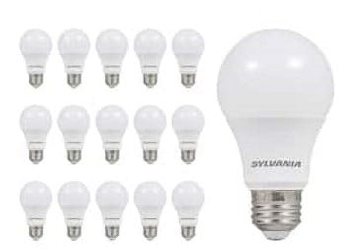 Sylvania Everyday LED Light Bulbs, A19 100 Watts, E26, Soft White, 16 pack - Value Pack
