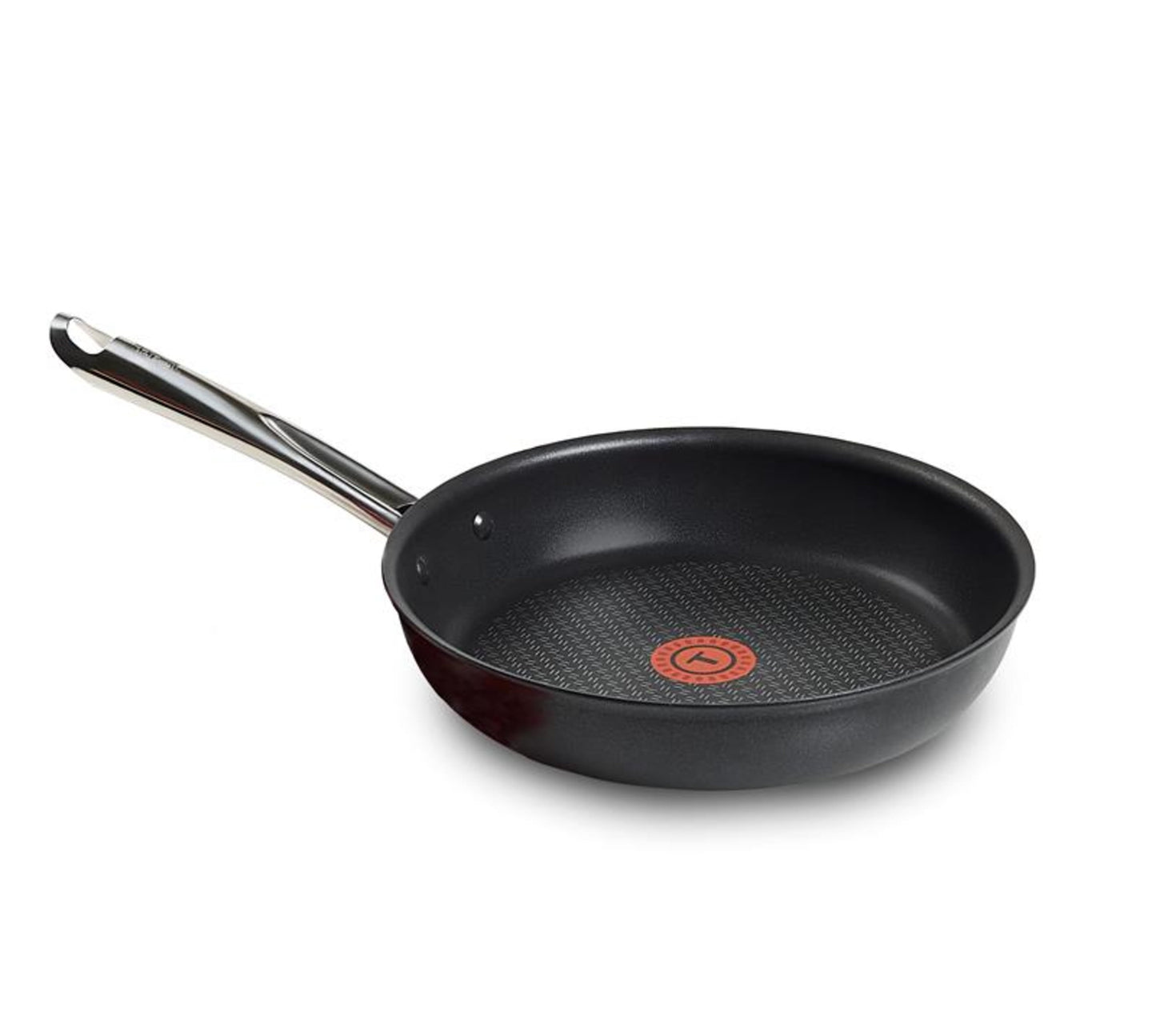 T-fal Cook & Strain Non-stick, 12.5 Inch Frypan, Black