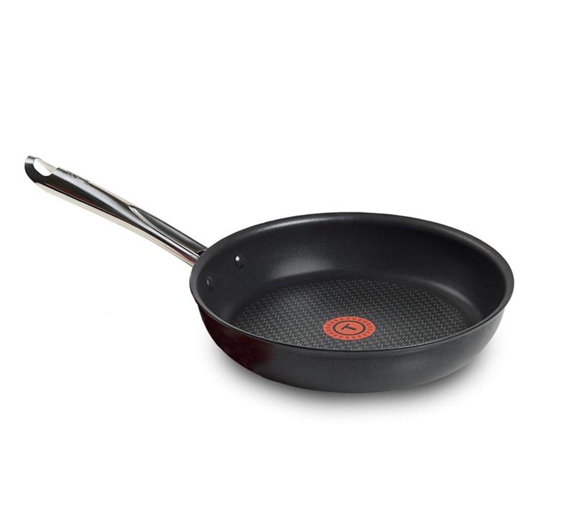 T-fal Cook & Strain Non-stick, 12.5 Inch Frypan, Black