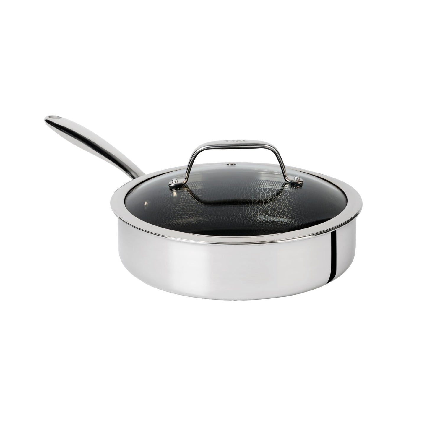 T-fal Ceramic HybridMesh Stainless Steel, 3 Quart SautÃ© Pan