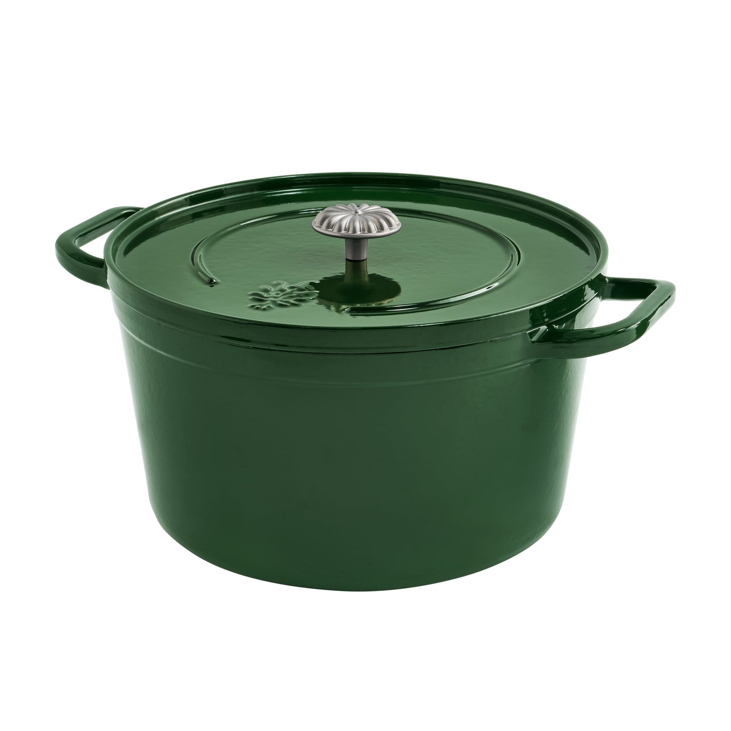 The Pioneer Woman 7-Quart Enameled Cast Iron Dutch Oven with Lid, Dark Green