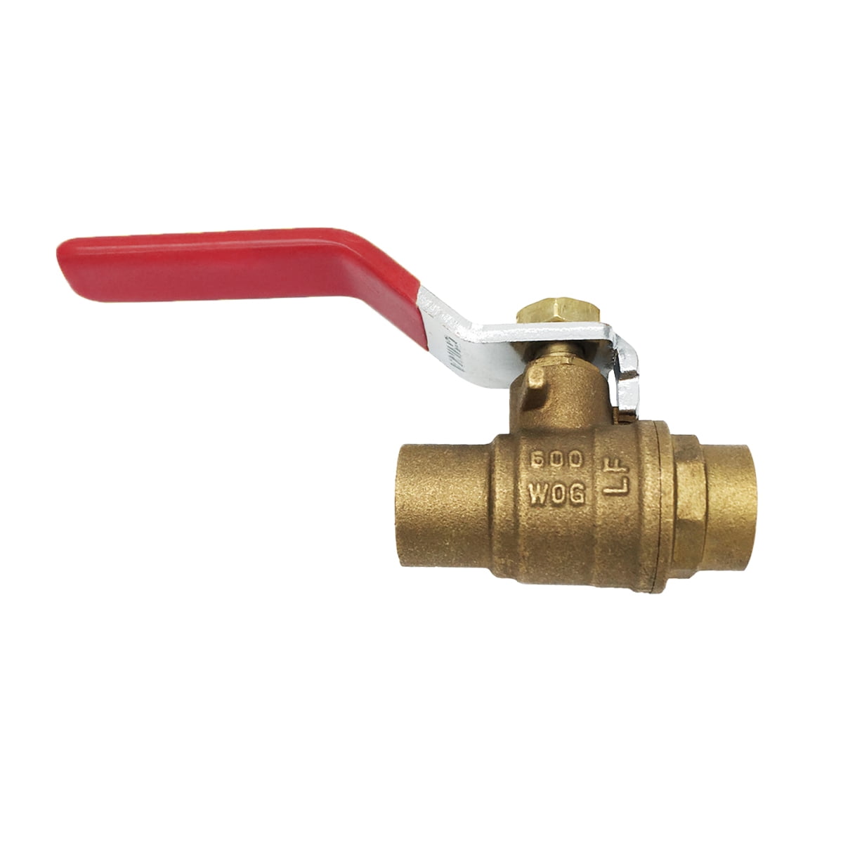 THEWORKSÂ® Brass Full Port Ball Valve, 1-1/4" SWT x SWT
