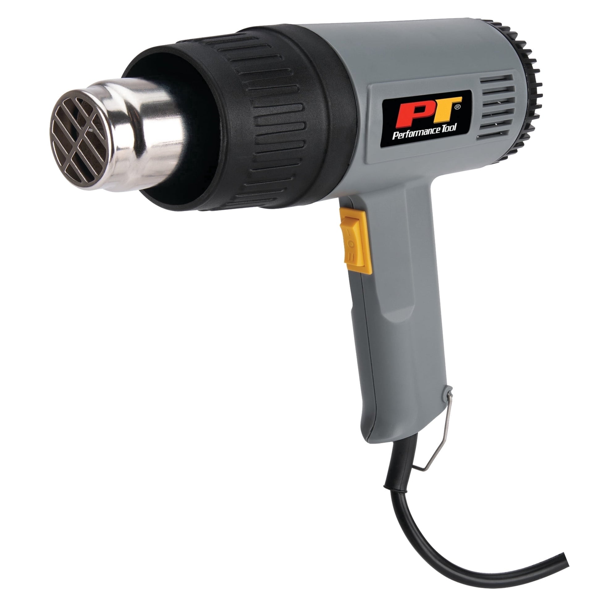 Performance Tool W50076 2-Speed Heat Gun 1500W (300/500 Celsius) for Removing Paint, Thawing Pipes, Shrinking PVC and More