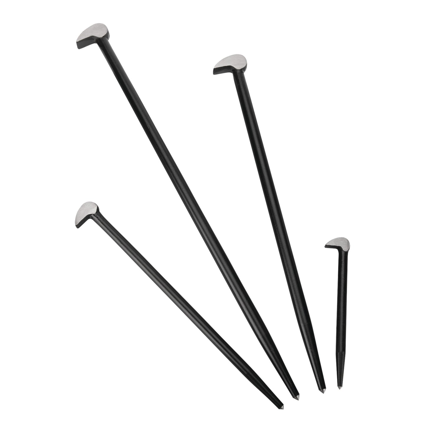 Performance Tool W2021 4 Peice Roll Type Pry Bar Set
