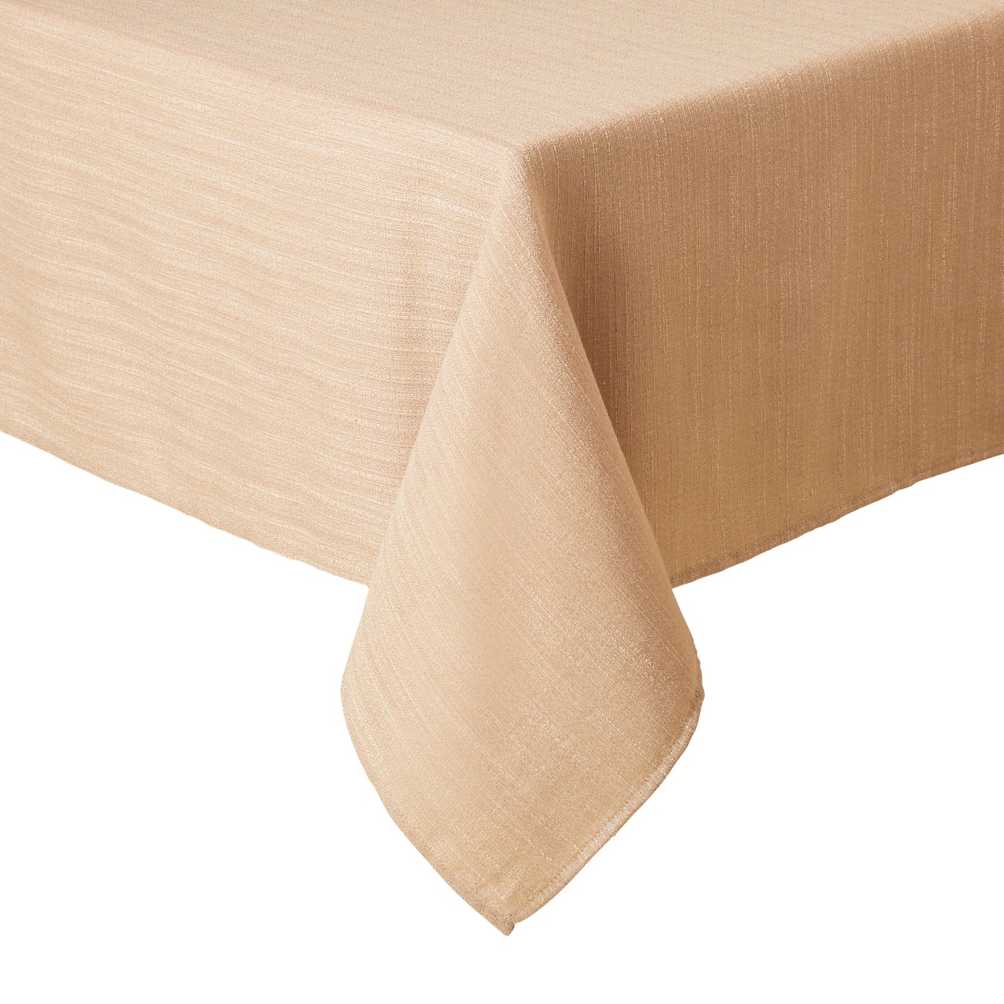 TOWN & COUNTRY LIVING Harper Stain and Water Resistant Tablecloth Single Pack, Brownstone Beige, 60"x144"