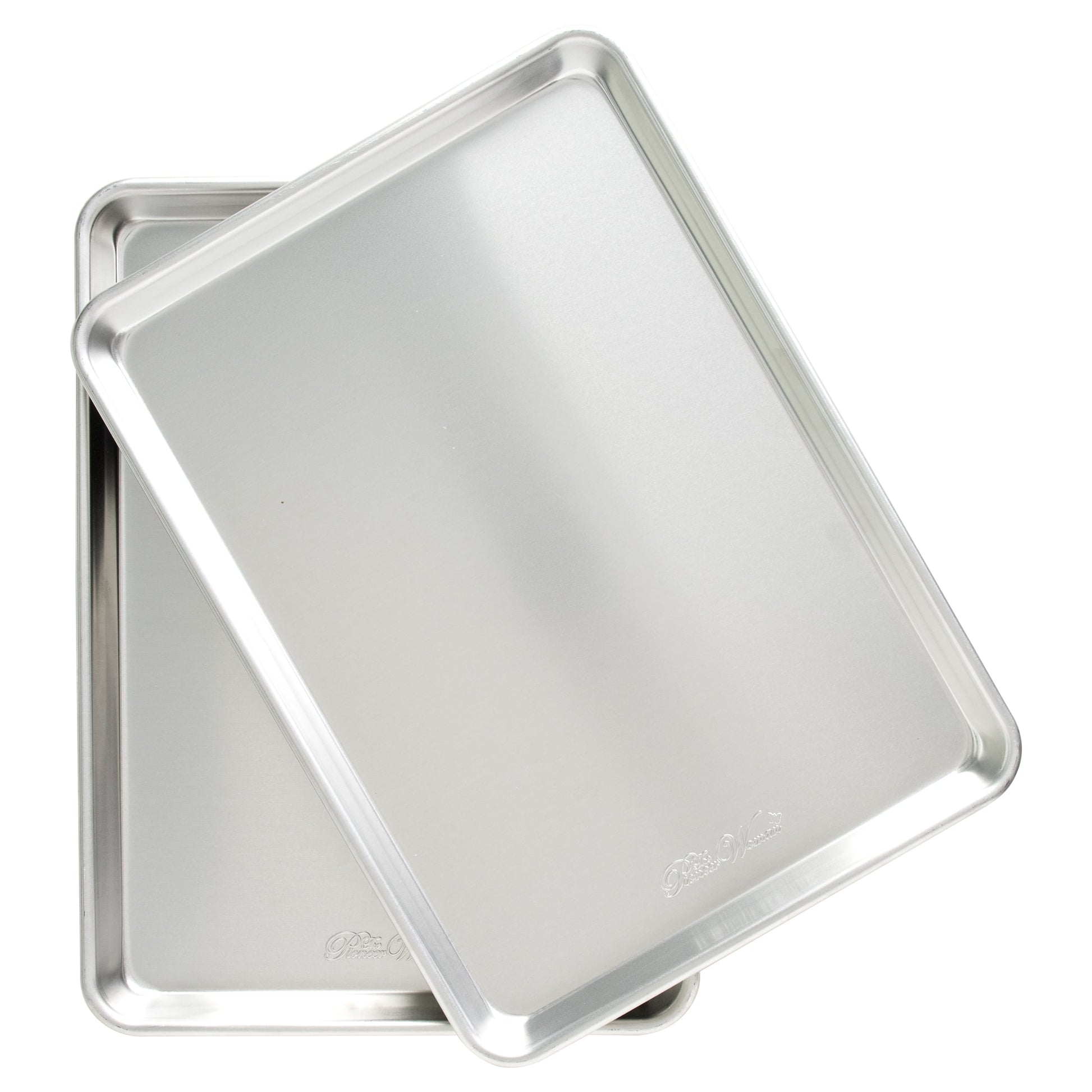The Pioneer Woman Naturals Aluminum 2 Pack Half Sheet Set Silver 17.1" x 12.1" x 1"