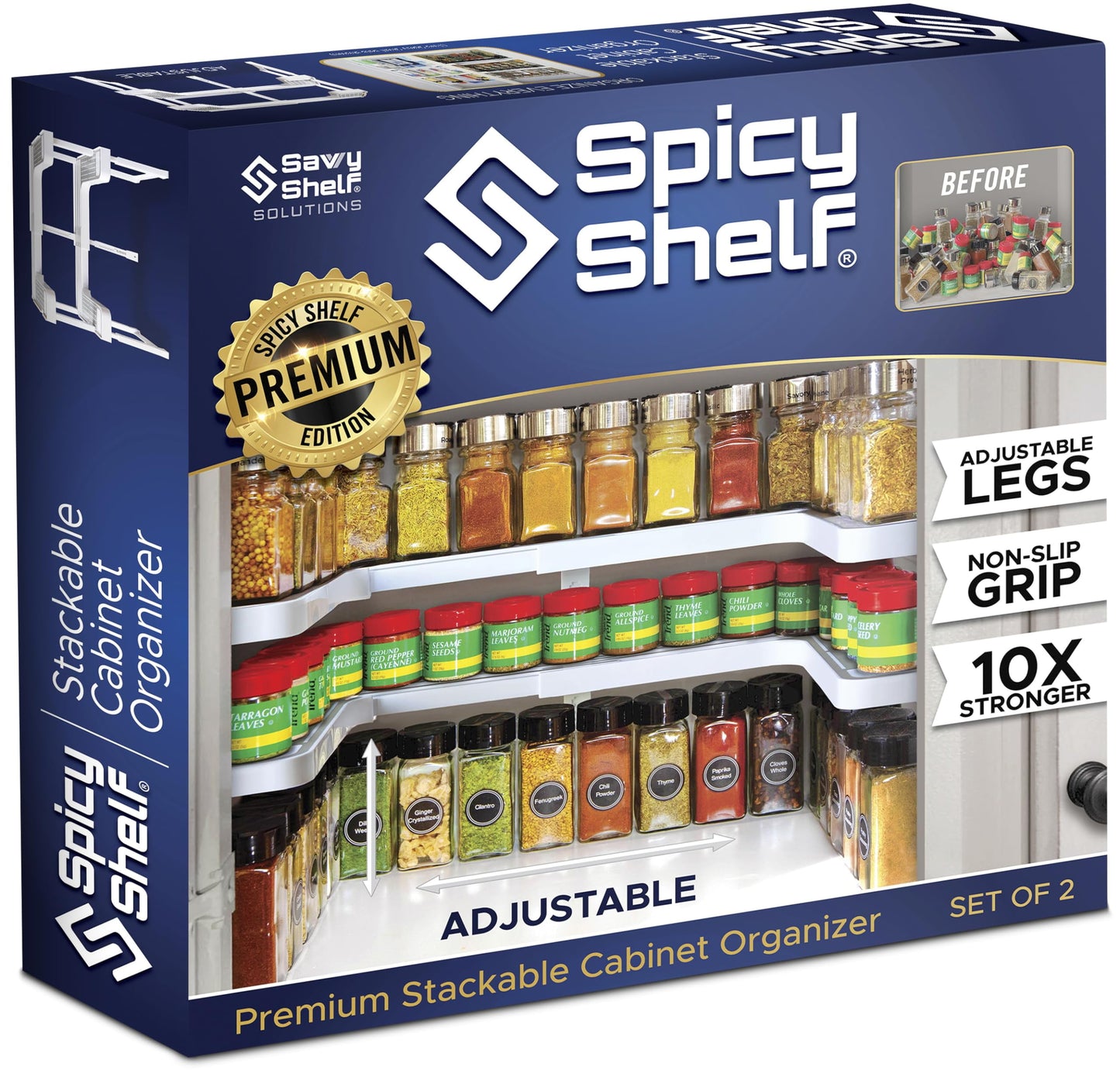 (2 pack) The Spicy Shelf Premium