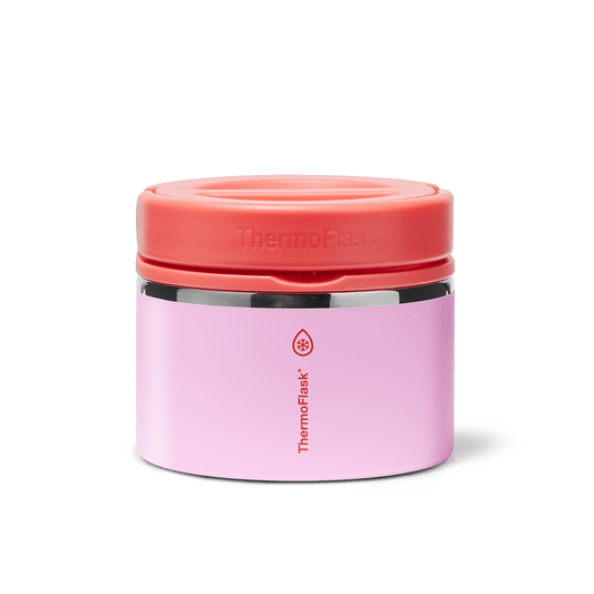 ThermoFlask 12 oz Double Wall Insulated Food Jar, Spring Blossom