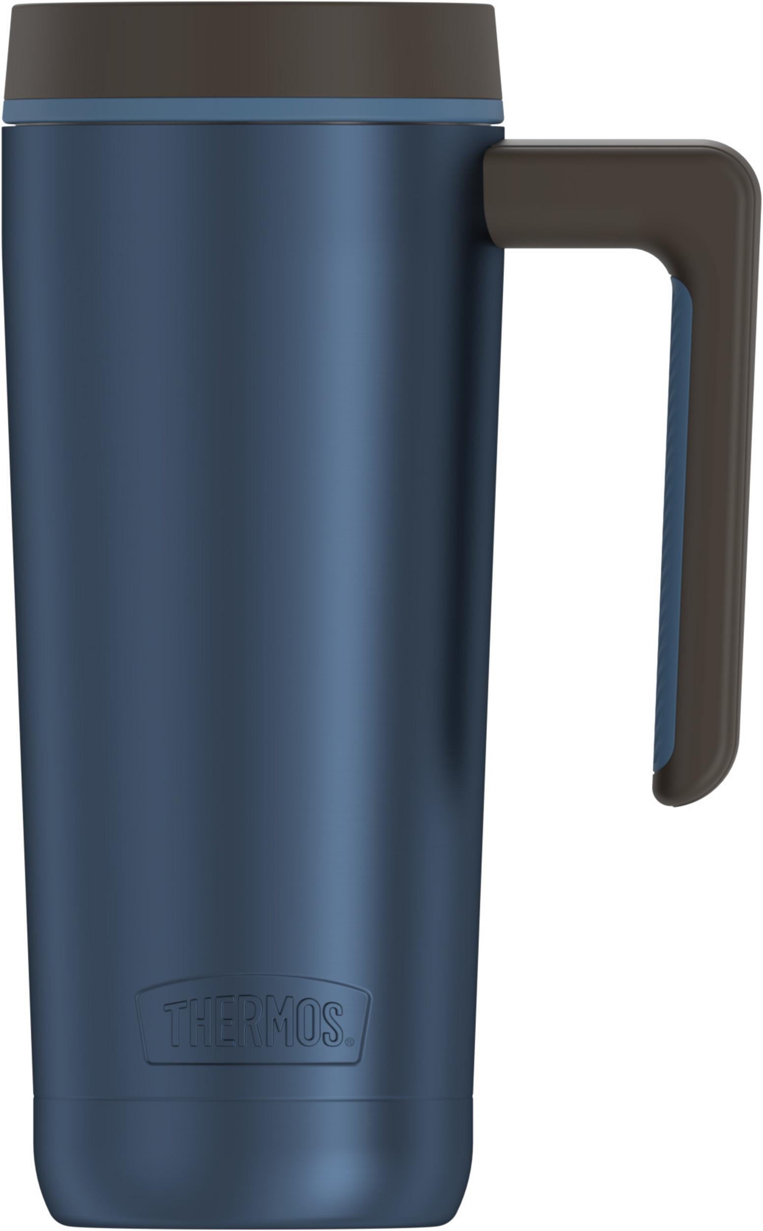 Thermos Alta Series Stainless Steel Travel Mug, Blue, 18oz
