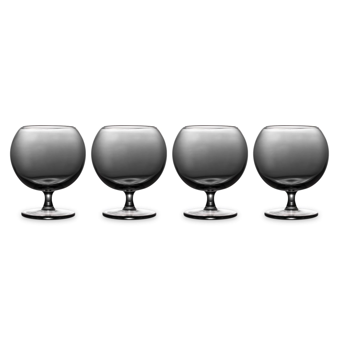 Thyme & Table 16 fl oz Iridescent Smoke Sphere Bourbon Glasses, Set of 4