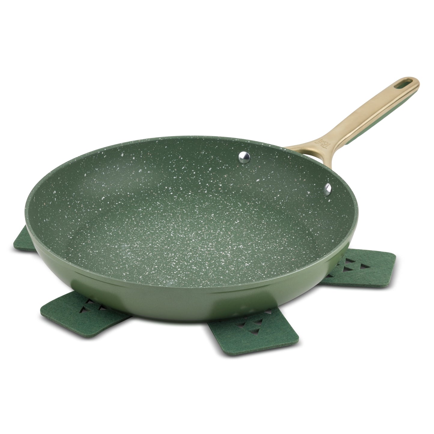Thyme & Table 12" Fry Pan Non-Stick - Black, Supreme