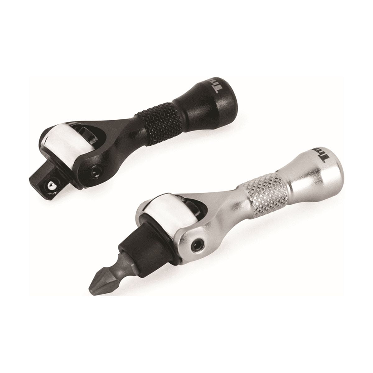 Titan 2 pc. Nano Swivel Ratchet & Bit Driver Set