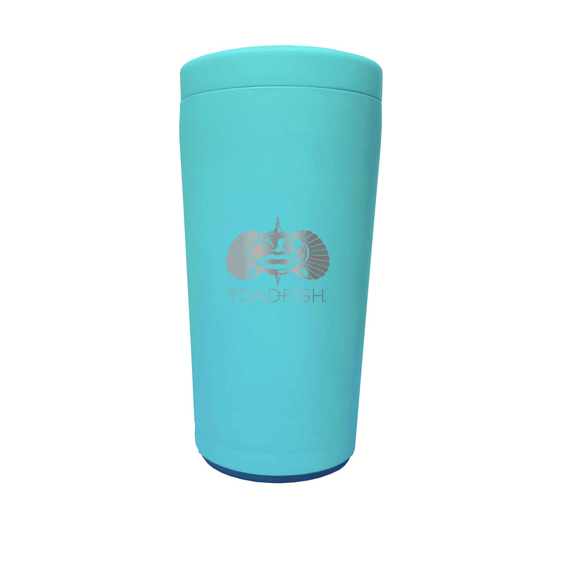 (2 pack) Toadfish Non-Tipping Can Cooler Drink Sleeve â€“ One Size Fits All, Teal