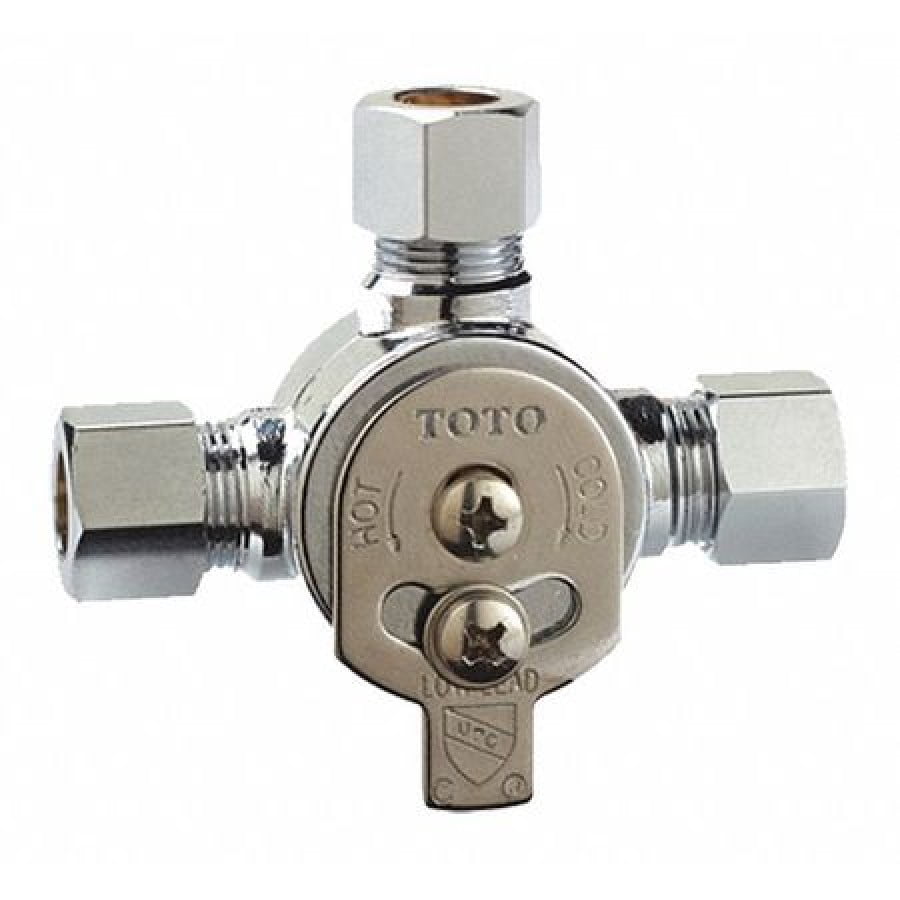 Toto TLM10 Manual Mixing Valve for EcoPower Faucets, Polished Chrome