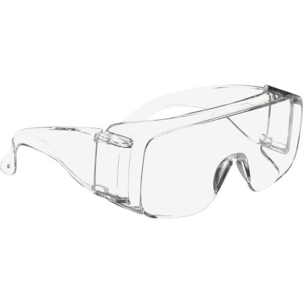 3M Tour-Guard V Protective Eyewear - Medium Size - Ultraviolet Protection - Polycarbonate Lens, Polycarbonate Frame - Clear, Clear - 20 / Box