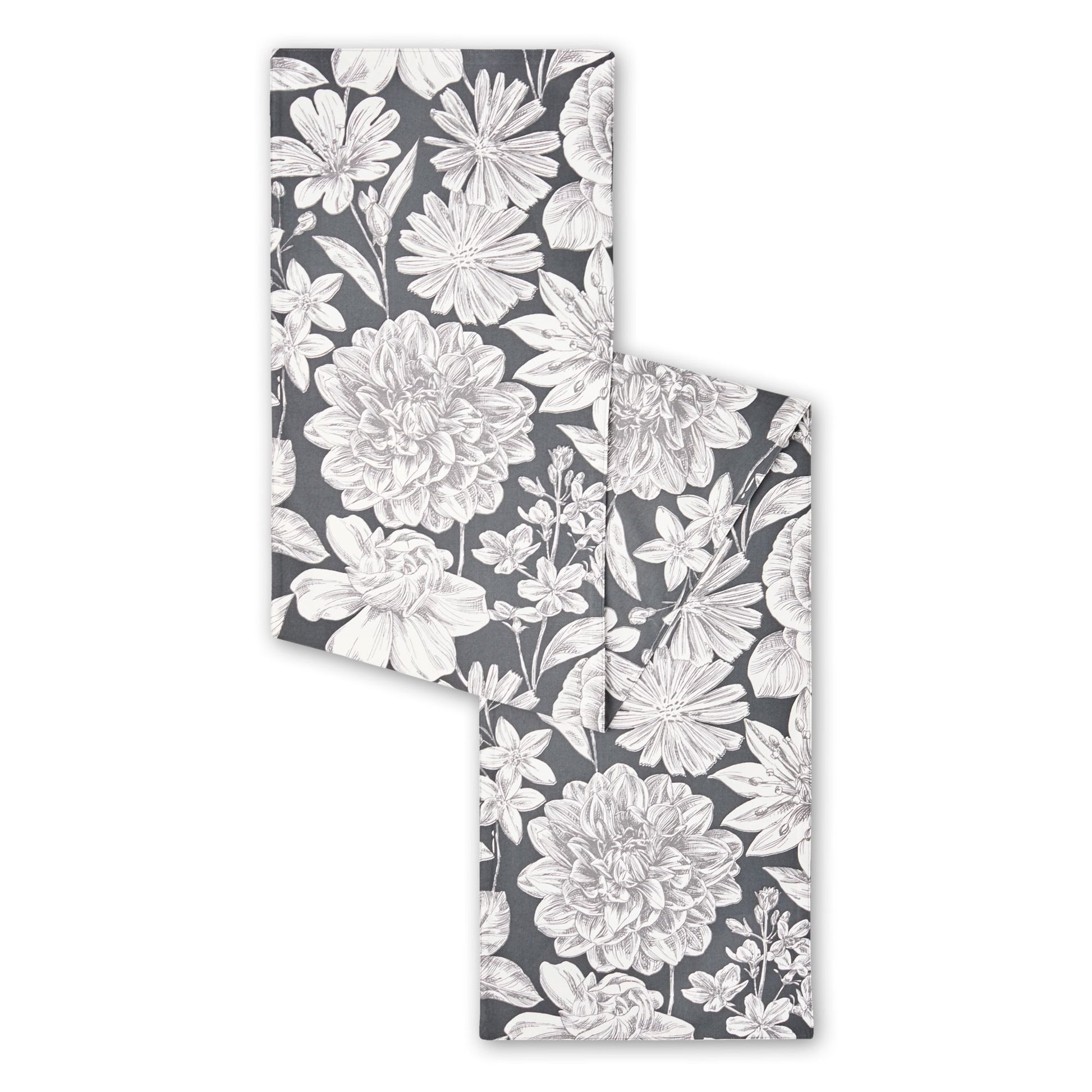 Town & Country Living Linear Floral Table Runner