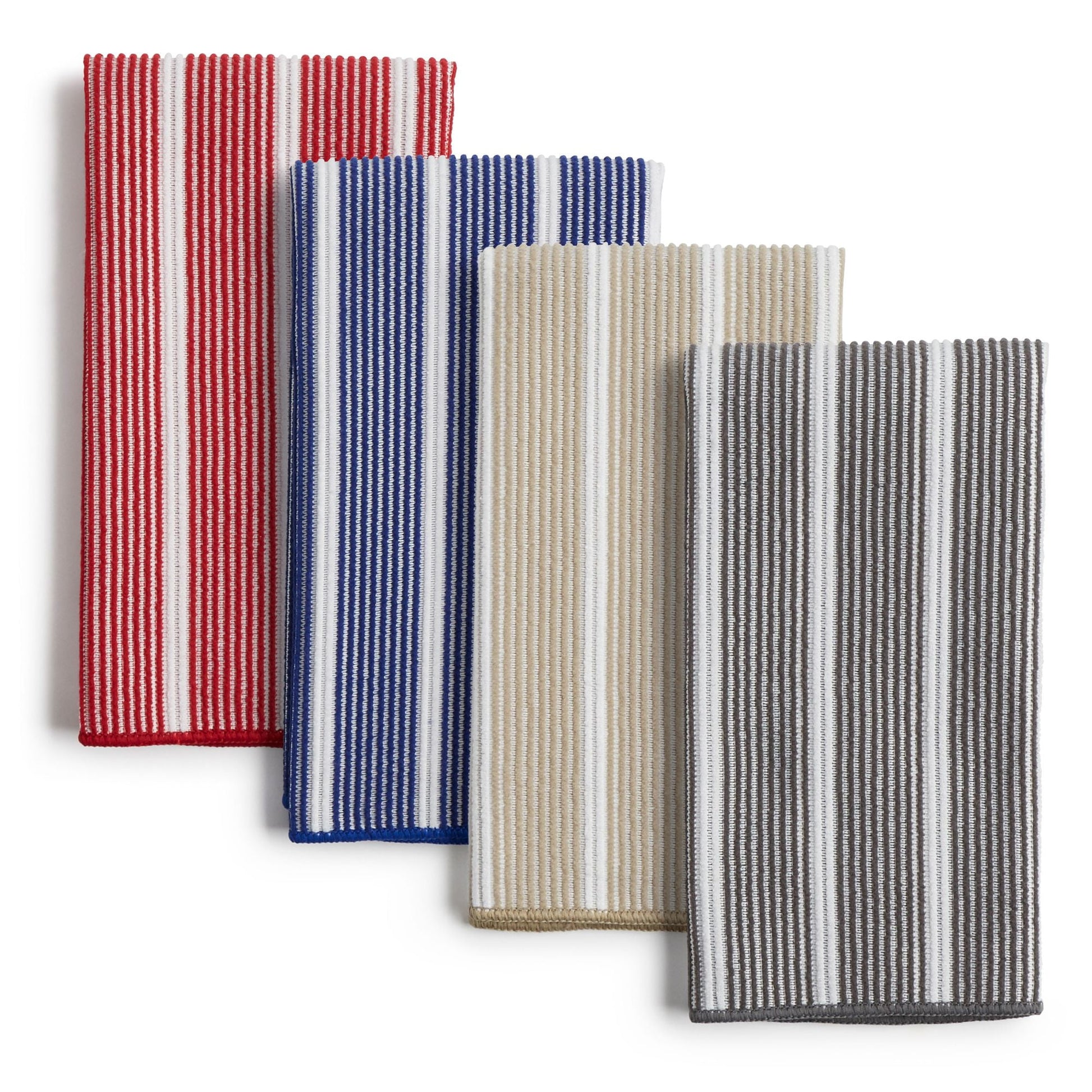 Town & Country Living Rainbow Bar Mop Set, Red