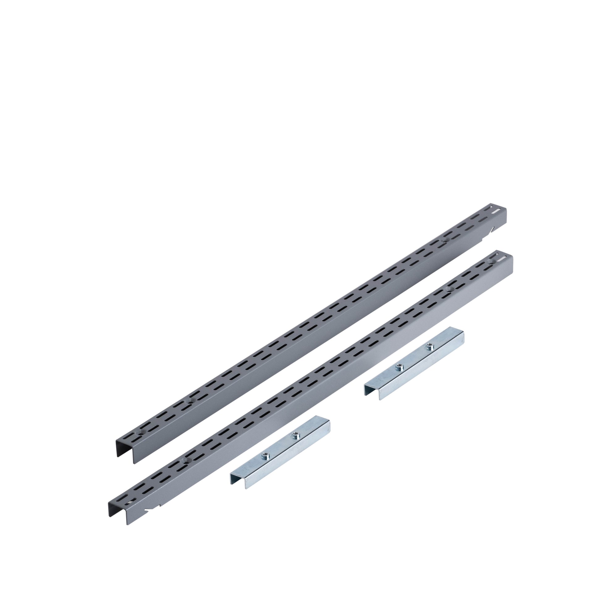 Triton ProductsÂ® Storability Vertical Hang Rail, Gray, Epoxy Coated Steel