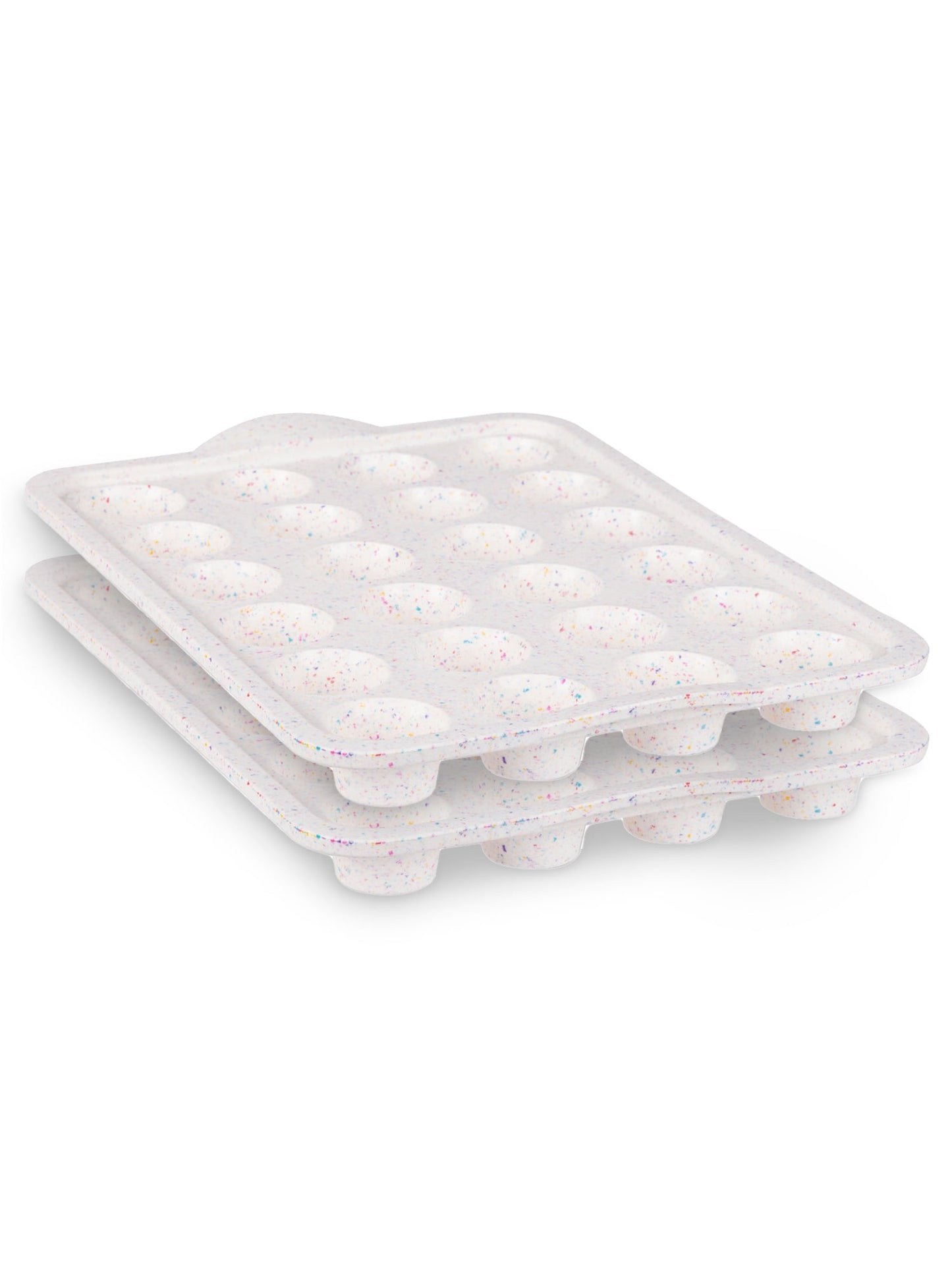 Trudeau 24ct Mini Muffin Pan â€“ Structured Bakeware for Mini Muffin, Mini Cupcake, Mini egg bites, Mini bites, Choco bombs
