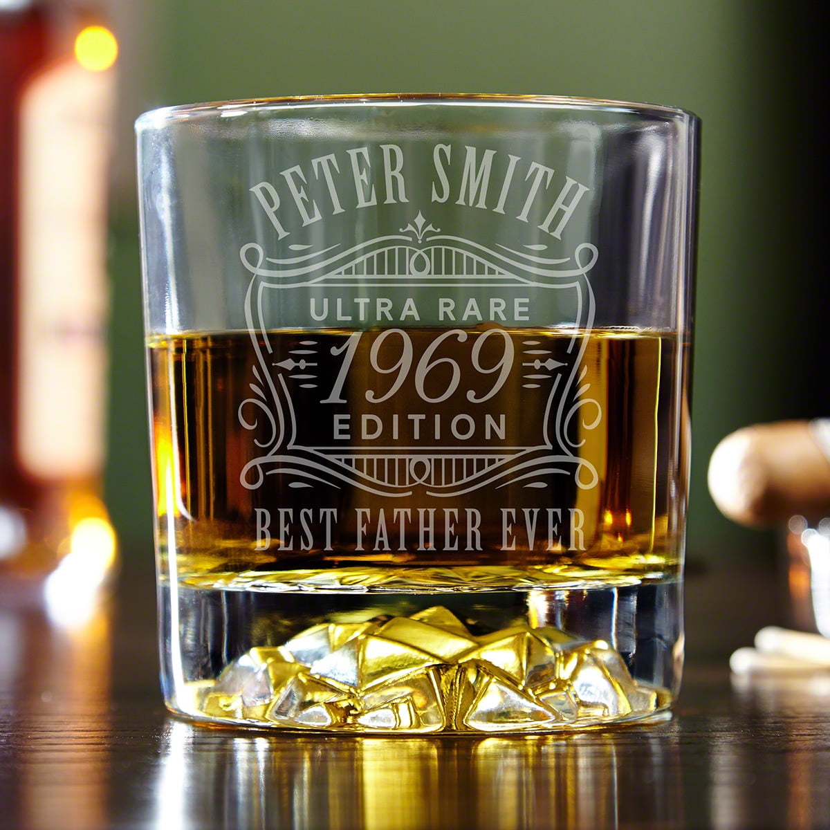 Ultra Rare Edition Custom Fairbanks Whiskey Glass