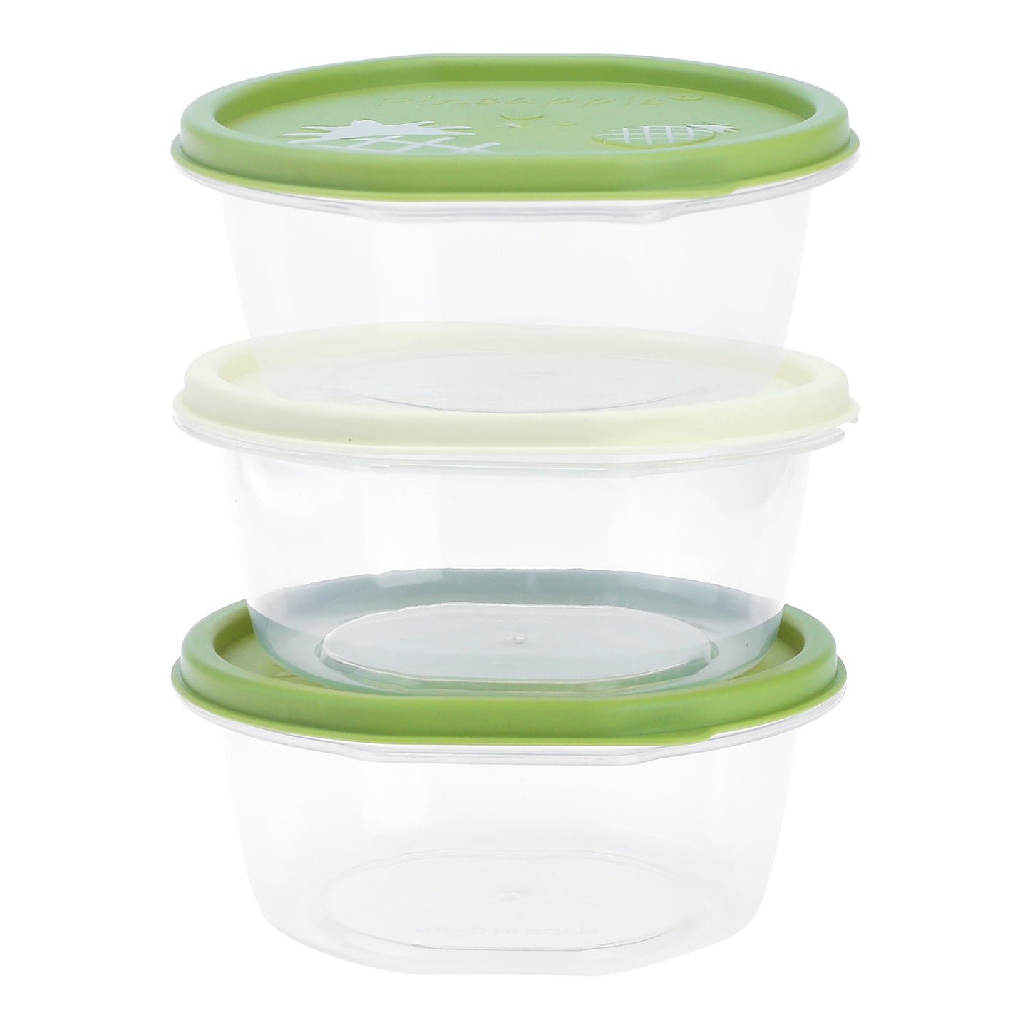 Unique Bargains 12 Pack Plastic Food Storage Containers Meal Prep Containers Small Oval