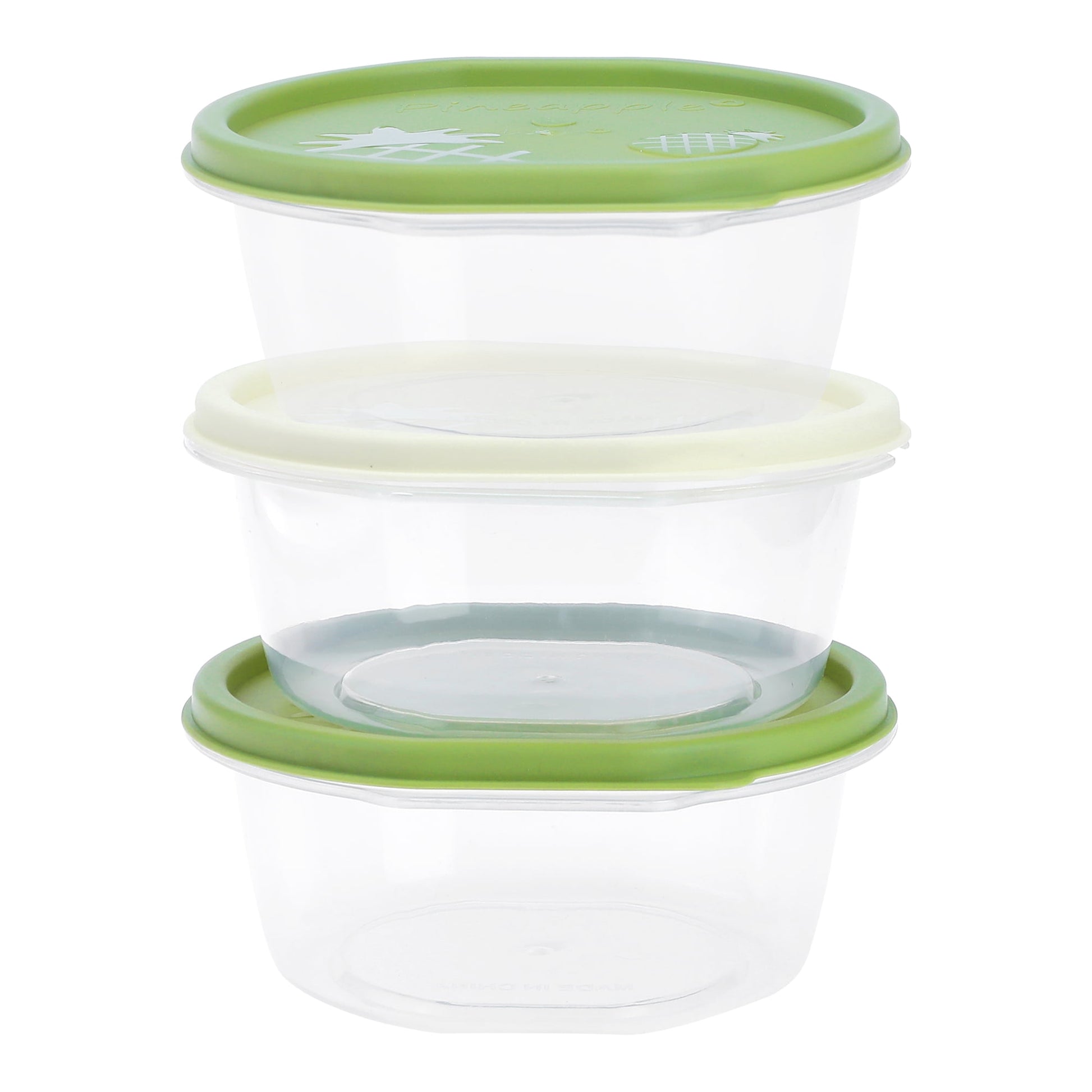 Unique Bargains 12 Pack Plastic Food Storage Containers Meal Prep Containers Small Oval
