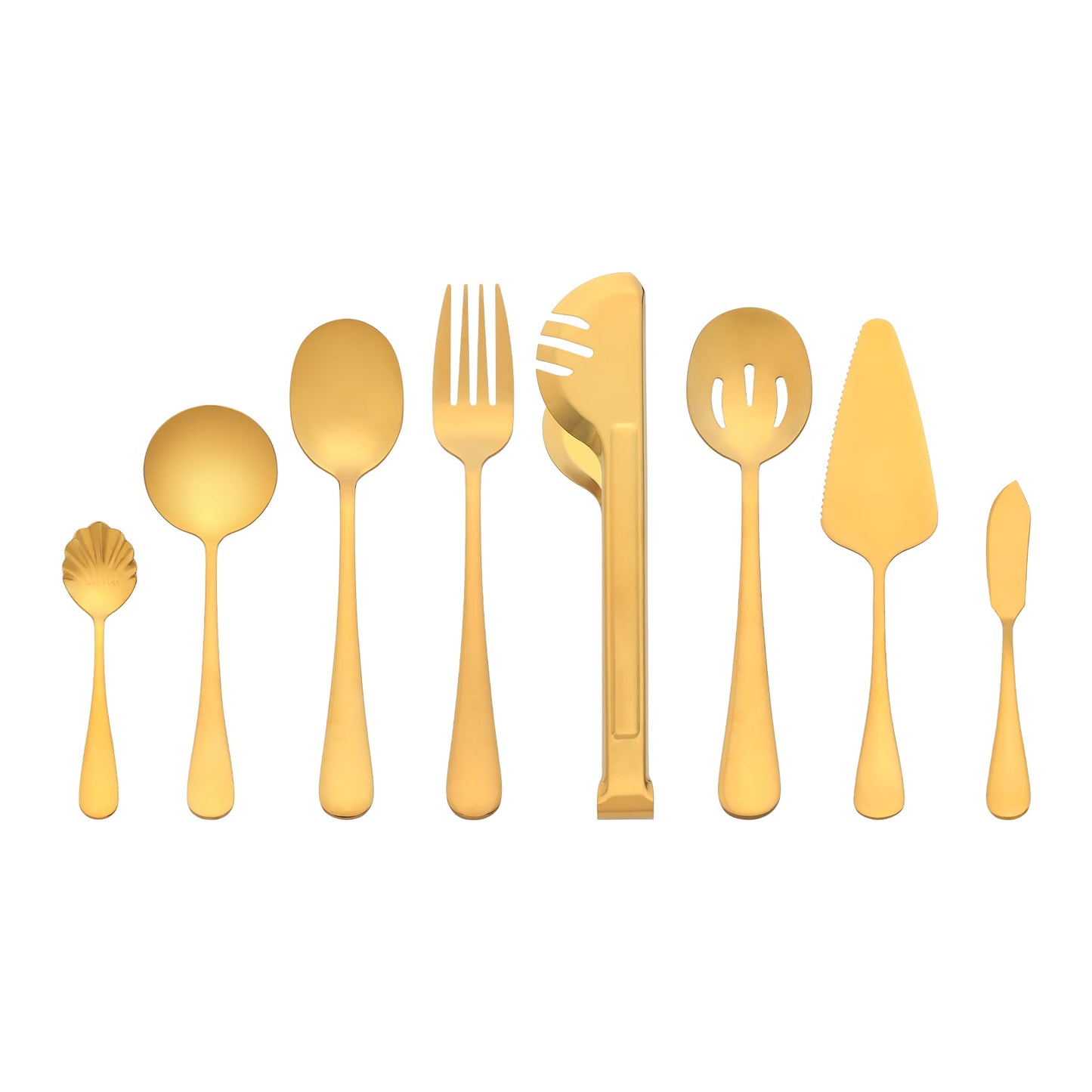 Unique Bargains 12 Pcs Silverware Set Stainless Steel Flatware Cutlery Gold