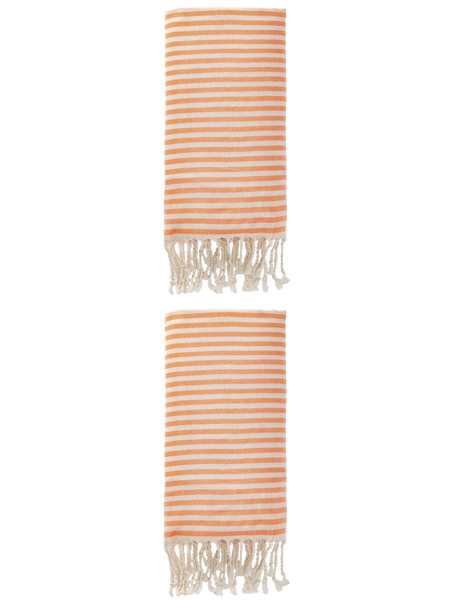 Unique Bargains 2 Pack Soft Sand Free Quick Dry Turkish Towel Green/Light Yellow 71"x40"