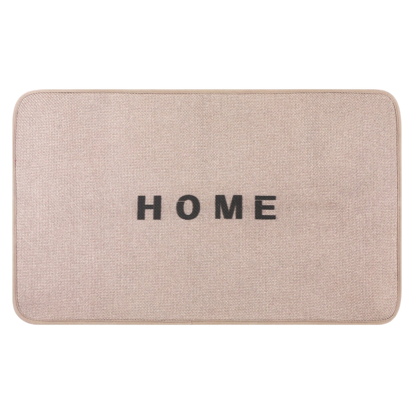 Unique Bargains Boho Bathroom Rugs Absorbent Non Slip Washable Bath Rugs Khaki 20" x 32"