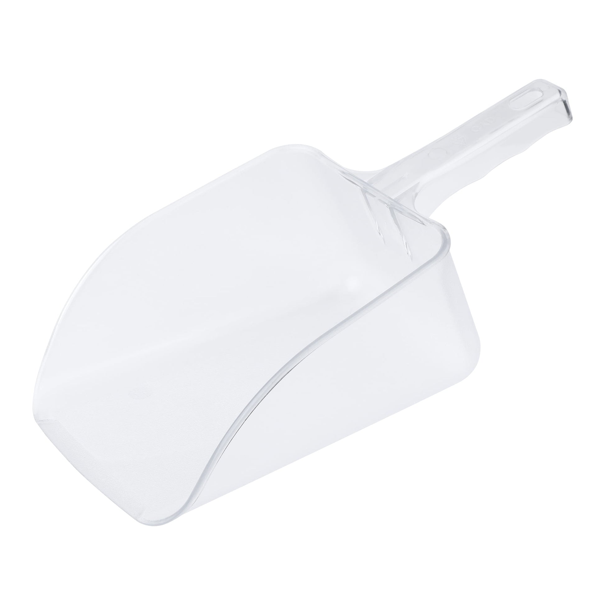 Unique Bargains Easy Clean Plastic Kitchen Use Ice Scoop Clear-1PCS 14.2*6.1inch
