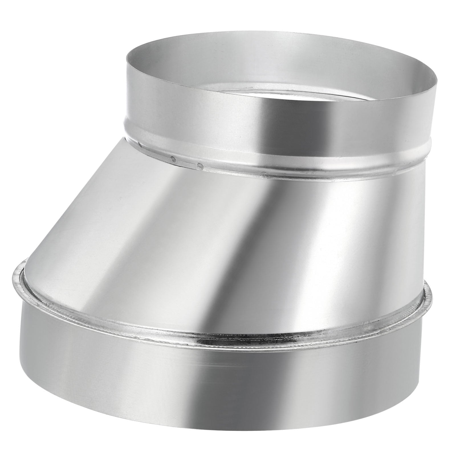 Unique Bargains Eccentric Duct Reducer Ducting Connector Air Duct Adapter Pipe 8" to 6"