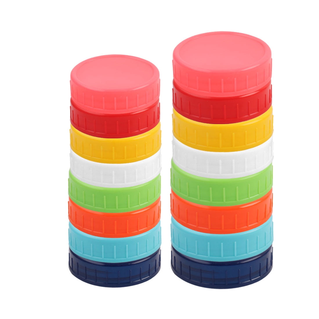 Unique Bargains Jar Lid Regular and Wide Mouth Canning Jars 16 Pack