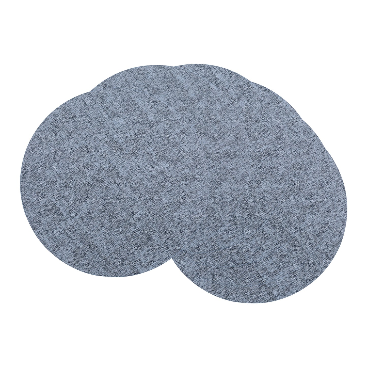 Unique Bargains Kitchen Placemats Washable Table Mat Wipeable Placemats Blue 13x13in