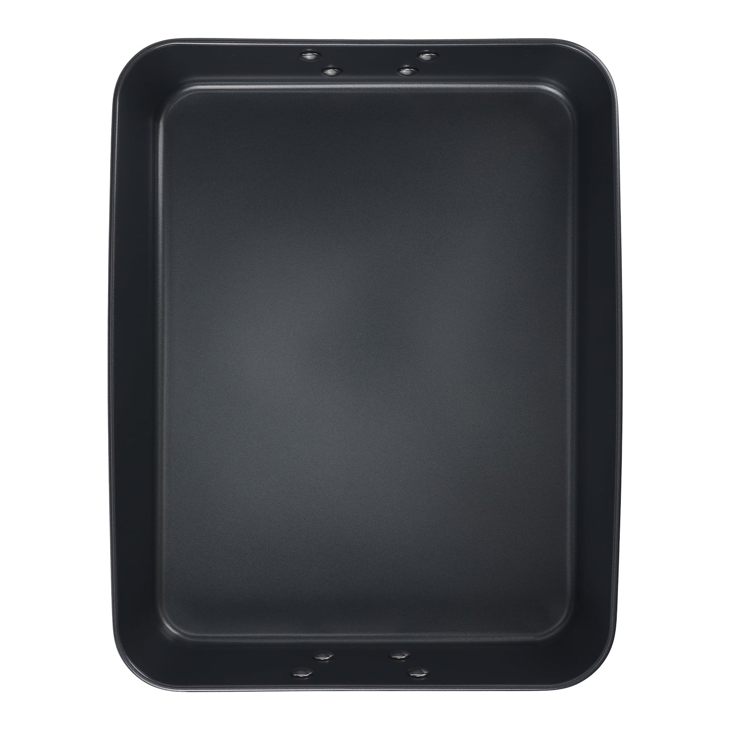 Unique Bargains Nonstick Baking Sheet Pan Black 13.7*10.8*2.6in