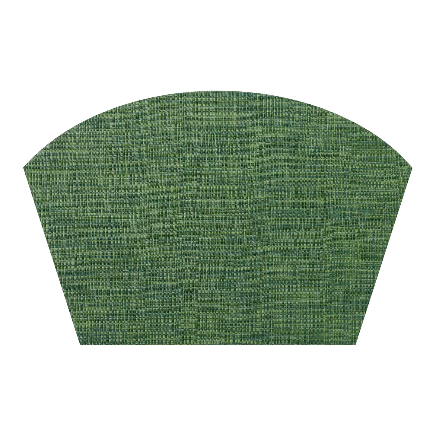 Unique Bargains Table Placemats Set of 6 Placemats Heat Resistant Table Mats Wipe Clean Green 18x12 inch