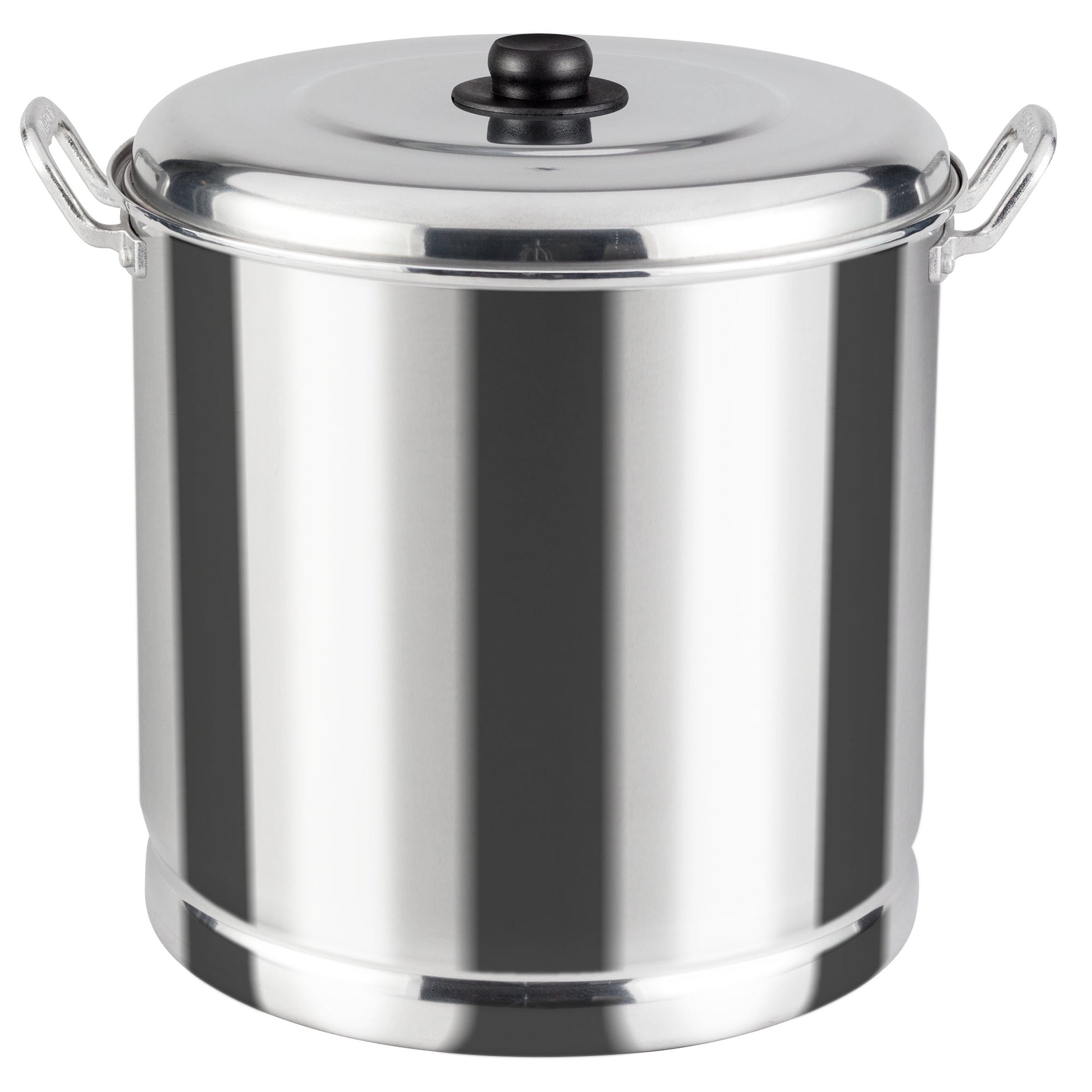 Vasconia Aluminum 27.5 Quart Steamer Pot with Steamer Tray and Lid