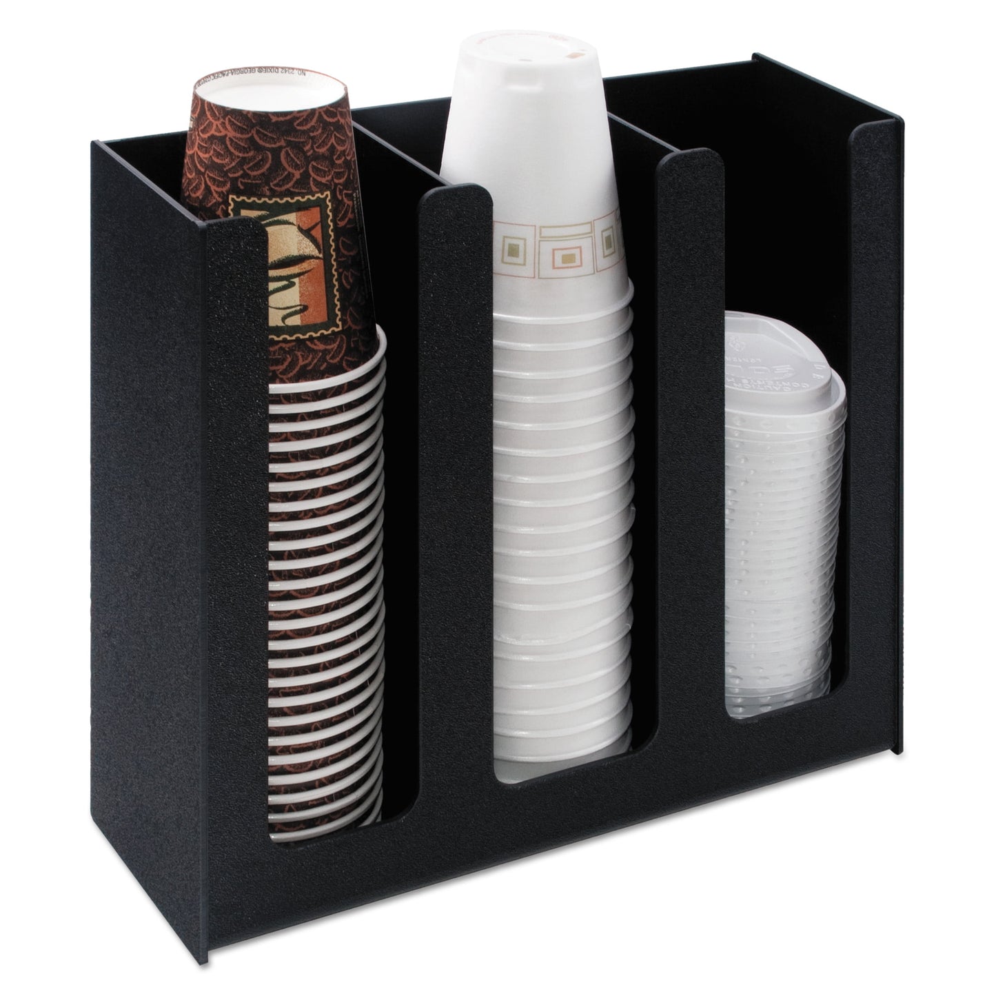 Vertiflex Cup Holder, 12 3/4w x 4 1/2d x 11 3/4d, Black