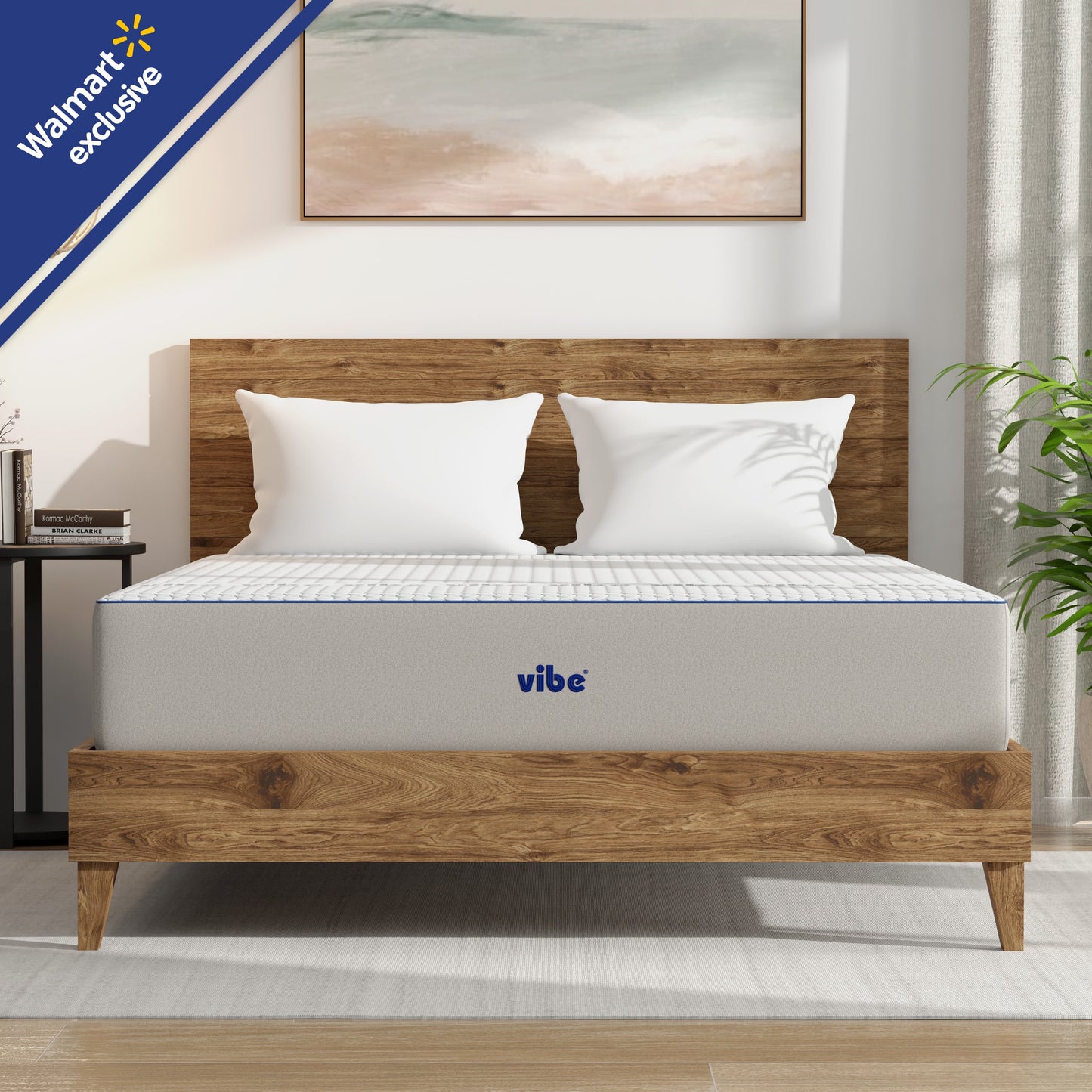 Vibe 11" Gel Memory Foam Mattress, Medium Plush, Full