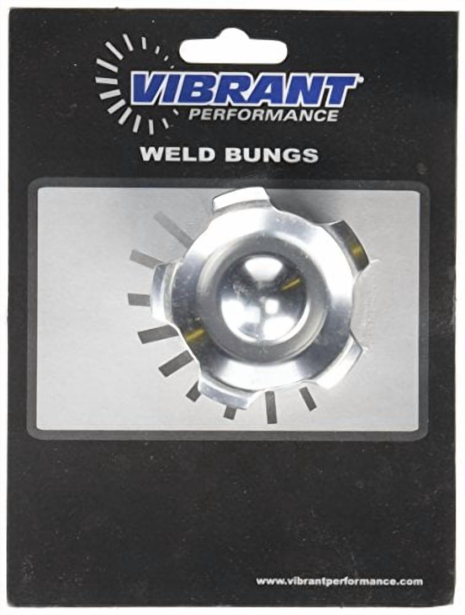 Vibrant Performance 11290 VIB11290 2IN OD ALUMINUM WELD BUNG + POLISHED ALUMINUM THREADED CAP